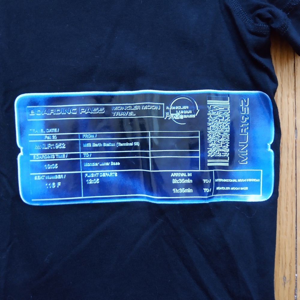 Moncler Men’s Moon Travel Graphic T-Shirt - Picture 3 of 11